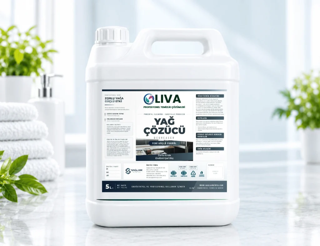Oliva Yağ Çözücü 5 LT — Beyaz Bidon