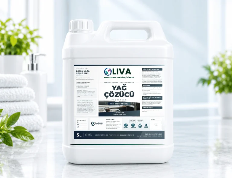 Oliva Yağ Çözücü 5 LT — Beyaz Bidon